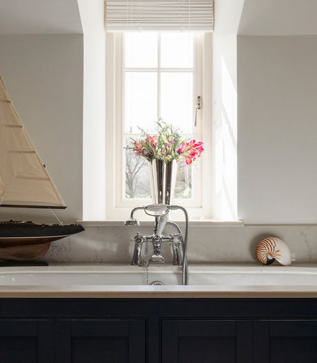 From The Anvil - Smooth Nickel Flora Vase | Sku. 47127 | Trade Door Handles.