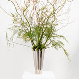From The Anvil - Smooth Nickel Flora Vase | Sku. 47127 | Trade Door Handles.