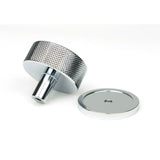 From The Anvil - Polished Chrome Brompton Cabinet Knob - 38mm (Plain) | Sku. 47141 | Trade Door Handles.