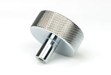 From The Anvil - Polished Chrome Brompton Cabinet Knob - 38mm (No rose) | Sku. 47142 | Trade Door Handles.