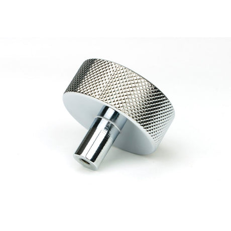 From The Anvil - Polished Chrome Brompton Cabinet Knob - 38mm (No rose) | Sku. 47142 | Trade Door Handles.