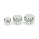 From The Anvil - Polished Chrome Brompton Cabinet Knob - 38mm (No rose) | Sku. 47142 | Trade Door Handles.