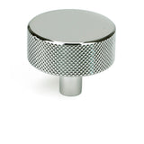 From The Anvil - Polished Chrome Brompton Cabinet Knob - 38mm (No rose) | Sku. 47142 | Trade Door Handles.