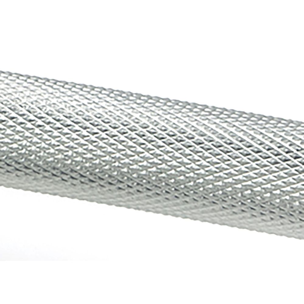 From The Anvil - Satin Chrome Full Brompton Pull Handle - Large | Sku. 47143 | Trade Door Handles.