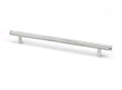 From The Anvil - Satin Chrome Full Brompton Pull Handle - Large | Sku. 47143 | Trade Door Handles.