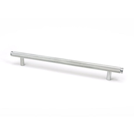 From The Anvil - Satin Chrome Full Brompton Pull Handle - Large | Sku. 47143 | Trade Door Handles.