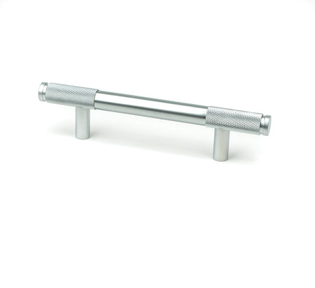 From The Anvil - Satin Chrome Half Brompton Pull Handle - Small | Sku. 47147 | Trade Door Handles.