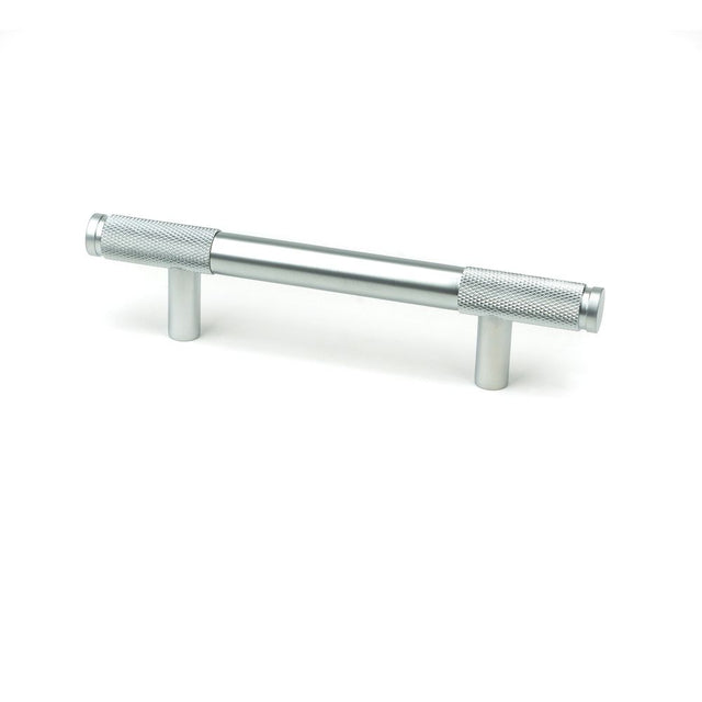 From The Anvil - Satin Chrome Half Brompton Pull Handle - Small | Sku. 47147 | Trade Door Handles.