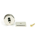 From The Anvil - Polished Nickel Brompton Cabinet Knob - 38mm (Square) | Sku. 47148 | Trade Door Handles.