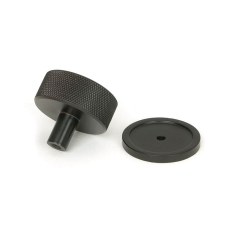 From The Anvil - Aged Bronze Brompton Cabinet Knob - 38mm (Plain) | Sku. 47149 | Trade Door Handles.