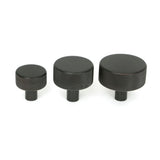 From The Anvil - Aged Bronze Brompton Cabinet Knob - 38mm (No rose) | Sku. 47150 | Trade Door Handles.