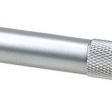 From The Anvil - Satin Chrome Half Brompton Pull Handle - Medium | Sku. 47151 | Trade Door Handles.