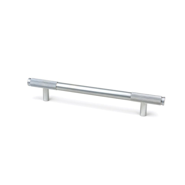 From The Anvil - Satin Chrome Half Brompton Pull Handle - Medium | Sku. 47151 | Trade Door Handles.