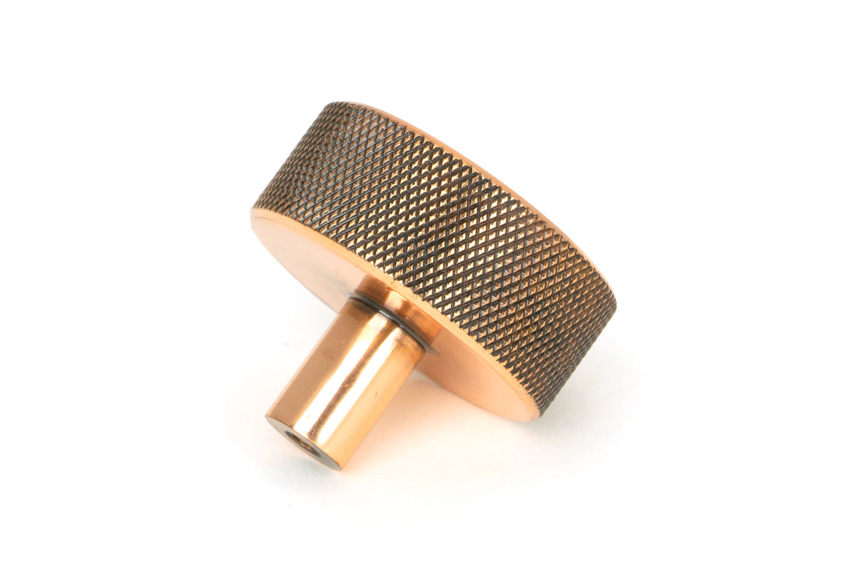 From The Anvil - Polished Bronze Brompton Cabinet Knob - 38mm (No rose) | Sku. 47154 | Trade Door Handles.