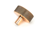 From The Anvil - Polished Bronze Brompton Cabinet Knob - 38mm (No rose) | Sku. 47154 | Trade Door Handles.