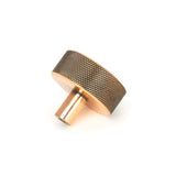 From The Anvil - Polished Bronze Brompton Cabinet Knob - 38mm (No rose) | Sku. 47154 | Trade Door Handles.