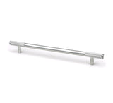 From The Anvil - Satin Chrome Half Brompton Pull Handle - Large | Sku. 47155 | Trade Door Handles.