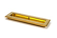 From The Anvil - Polished Brass 175mm Art Deco Rectangular Pull | Sku. 47157 | Trade Door Handles.