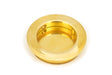 From The Anvil - Polished Brass 60mm Plain Round Pull | Sku. 47167 | Trade Door Handles.