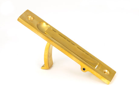 From The Anvil - Polished Brass 125mm x 25mm Edge Pull | Sku. 47173 | Trade Door Handles.