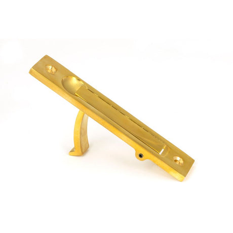 From The Anvil - Polished Brass 125mm x 25mm Edge Pull | Sku. 47173 | Trade Door Handles.