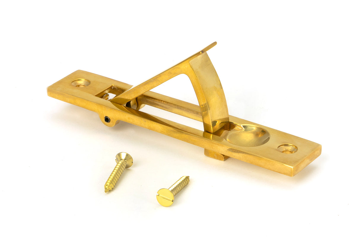 From The Anvil - Polished Brass 125mm x 25mm Edge Pull | Sku. 47173 | Trade Door Handles.