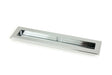 From The Anvil - Polished Chrome 250mm Art Deco Rectangular Pull | Sku. 47176 | Trade Door Handles.