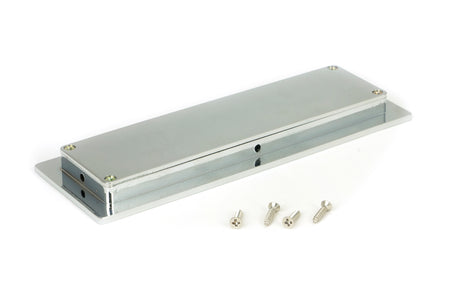 From The Anvil - Polished Chrome 175mm Plain Rectangular Pull | Sku. 47177 | Trade Door Handles.