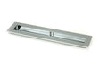 From The Anvil - Polished Chrome 250mm Plain Rectangular Pull | Sku. 47178 | Trade Door Handles.
