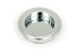 From The Anvil - Polished Chrome 60mm Art Deco Round Pull | Sku. 47183 | Trade Door Handles.