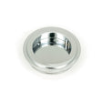 From The Anvil - Polished Chrome 60mm Art Deco Round Pull | Sku. 47183 | Trade Door Handles.