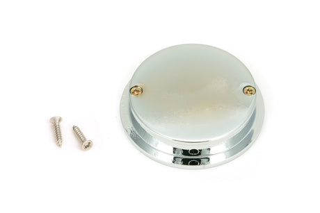 From The Anvil - Polished Chrome 60mm Plain Round Pull | Sku. 47185 | Trade Door Handles.