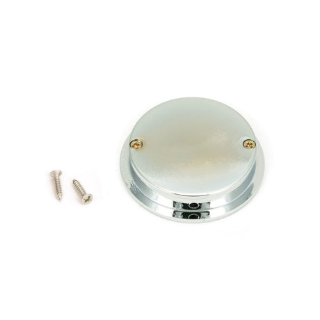 From The Anvil - Polished Chrome 60mm Plain Round Pull | Sku. 47185 | Trade Door Handles.