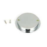From The Anvil - Polished Chrome 75mm Plain Round Pull | Sku. 47186 | Trade Door Handles.