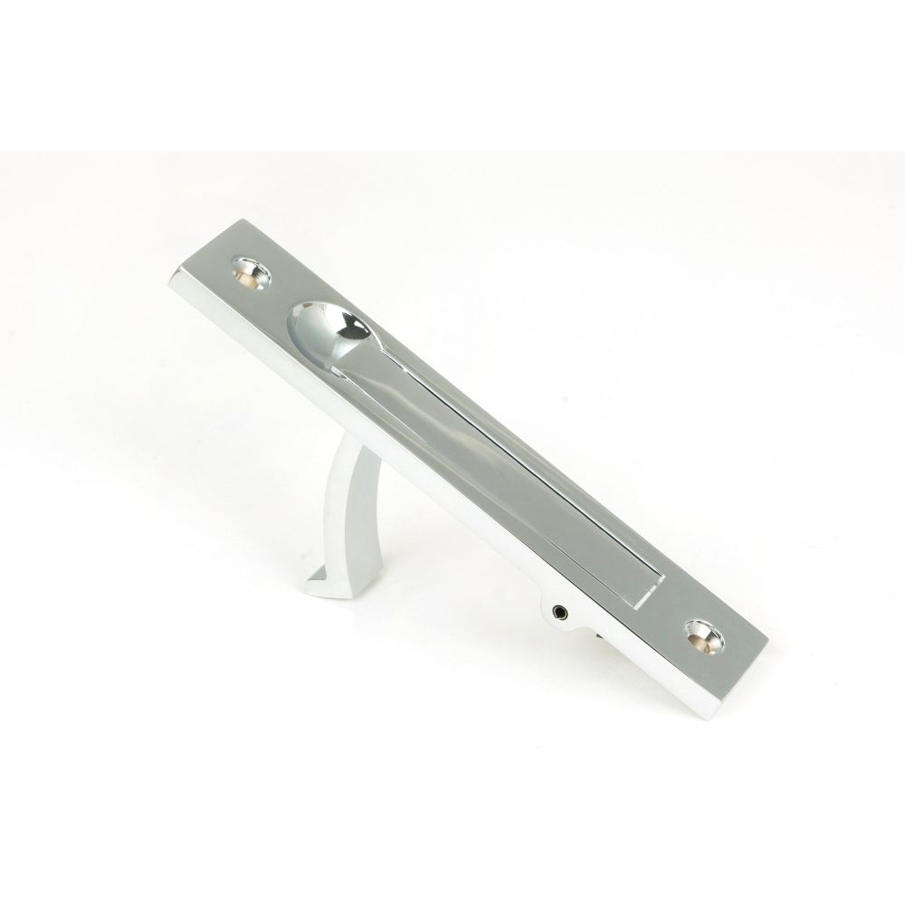 From The Anvil - Polished Chrome 125mm x 25mm Edge Pull | Sku. 47191 | Trade Door Handles.