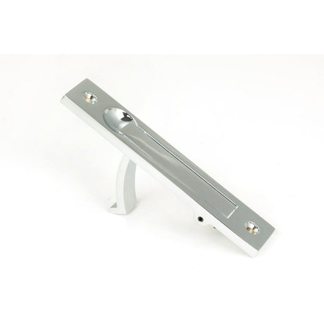 From The Anvil - Polished Chrome 125mm x 25mm Edge Pull | Sku. 47191 | Trade Door Handles.