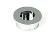 From The Anvil - Polished Chrome 34mm Round Finger Edge Pull | Sku. 47192 | Trade Door Handles.
