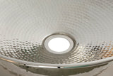 From The Anvil - Hammered Nickel Round Sink | Sku. 47198 | Trade Door Handles.