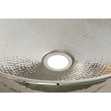 From The Anvil - Hammered Nickel Round Sink | Sku. 47198 | Trade Door Handles.