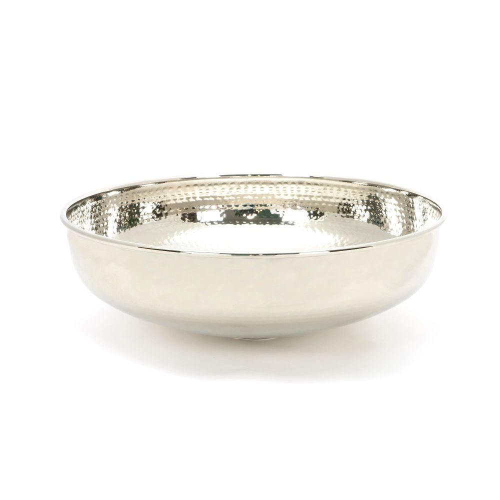 From The Anvil - Hammered Nickel Round Sink | Sku. 47198 | Trade Door Handles.
