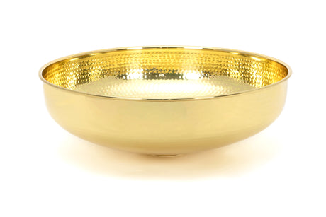 From The Anvil - Hammered Brass Round Sink | Sku. 47199 | Trade Door Handles.