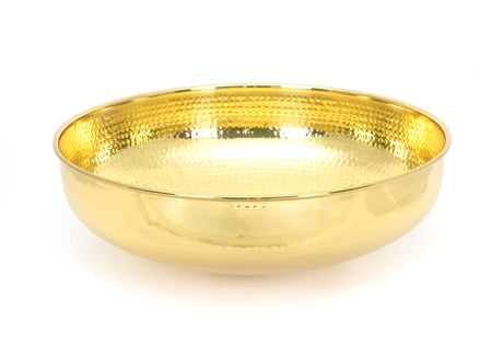 From The Anvil - Hammered Brass Round Sink | Sku. 47199 | Trade Door Handles.