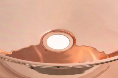 From The Anvil - Smooth Copper Round Sink | Sku. 47200 | Trade Door Handles.
