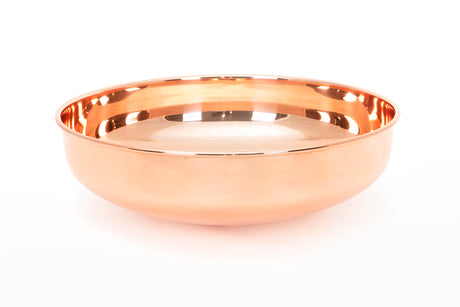 From The Anvil - Smooth Copper Round Sink | Sku. 47200 | Trade Door Handles.
