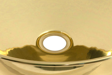 From The Anvil - Smooth Brass Round Sink | Sku. 47202 | Trade Door Handles.