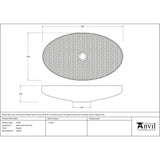From The Anvil - Hammered Copper Oval Sink | Sku. 47203 | Trade Door Handles.