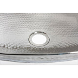 From The Anvil - Hammered Nickel Oval Sink | Sku. 47204 | Trade Door Handles.