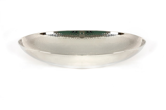 From The Anvil - Hammered Nickel Oval Sink | Sku. 47204 | Trade Door Handles.