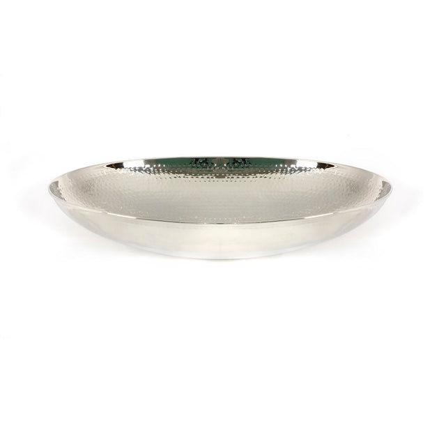From The Anvil - Hammered Nickel Oval Sink | Sku. 47204 | Trade Door Handles.
