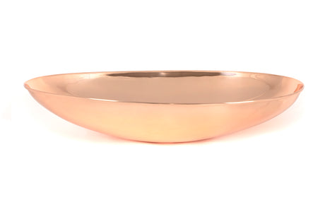 From The Anvil - Smooth Copper Oval Sink | Sku. 47206 | Trade Door Handles.